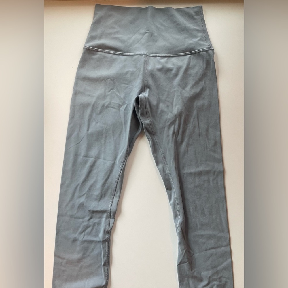 Lululemon Robins Egg align legging 21’ inseam size 4
